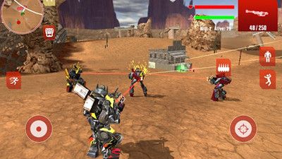 皇家机器人战场安卓版游戏特色图片