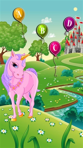 Amazing Pink Unicorn&The Magic Letters