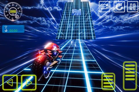 霓虹灯自由泳自行车特技模拟2019游戏