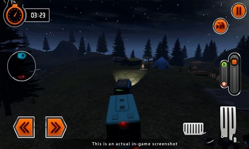 虚拟家庭露营车驾驶游戏