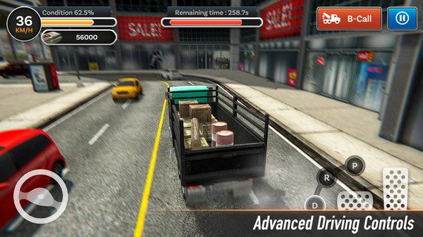 城市模拟驾驶疯狂大卡车2019游戏特色图片