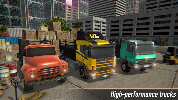 城市模拟驾驶疯狂大卡车2019游戏