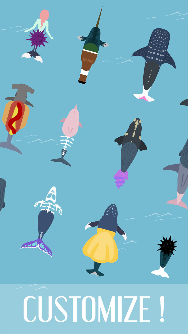 摇摆鲸鱼特别版游戏特色图片