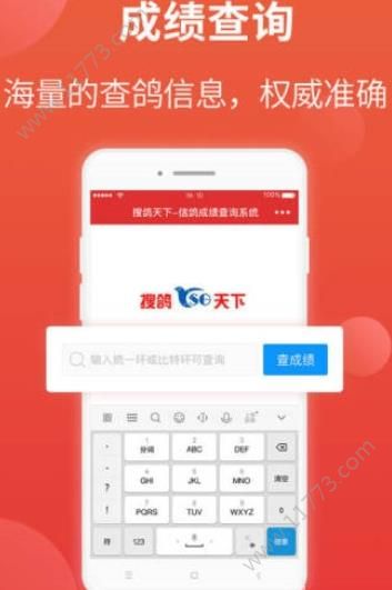 搜鸽天下查成绩app