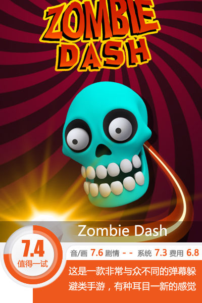 欢迎来到骷髅王的舞厅 《Zombie Dash》评测[多图]图片1