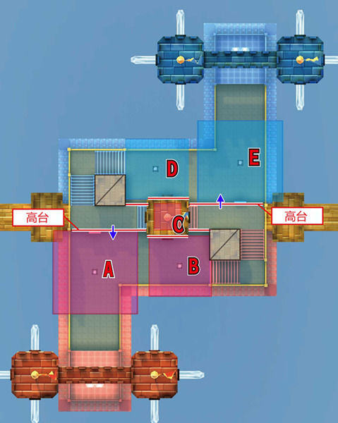COMPASS战斗天赋解析系统空中城堡怎么打 空中城堡地图打法攻略