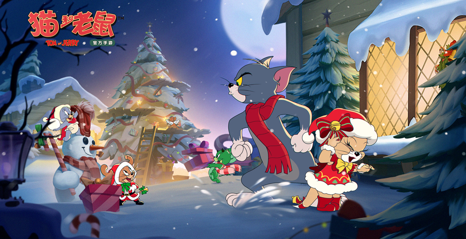 浪漫圣诞少女喵 《猫和老鼠》新角色图茨即将登场